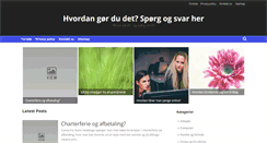 Desktop Screenshot of hvodden.dk